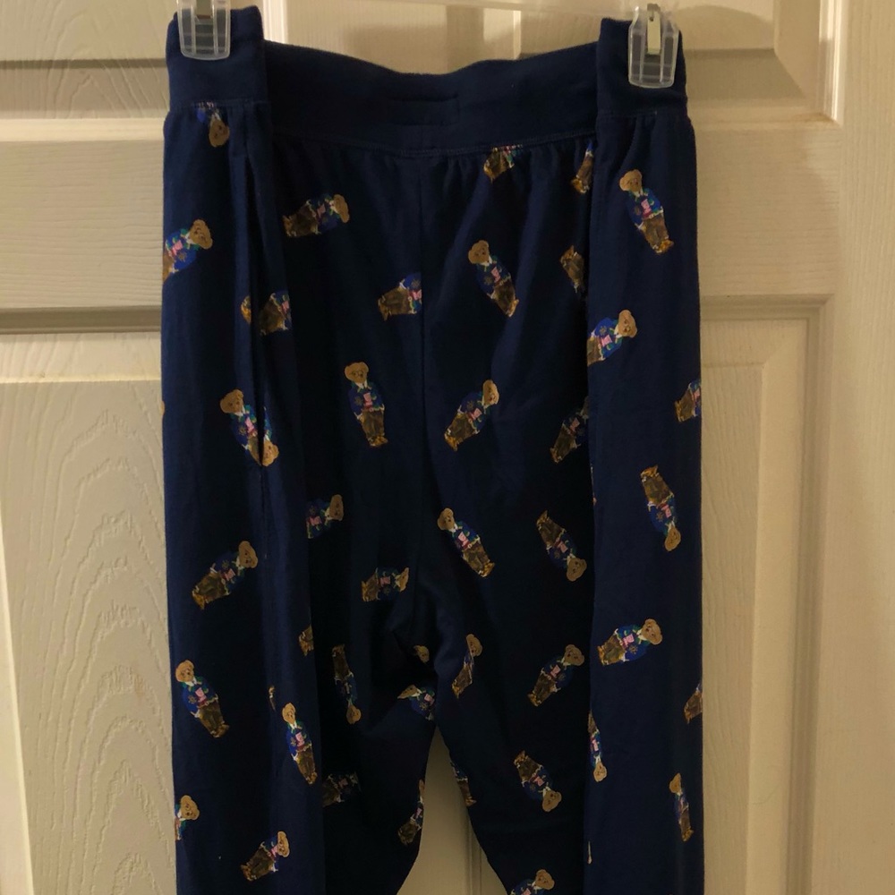 POLO RALPH LAUREN sz L Blue Bear Pajama Pants